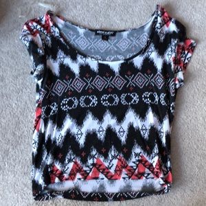 Patterned crop top